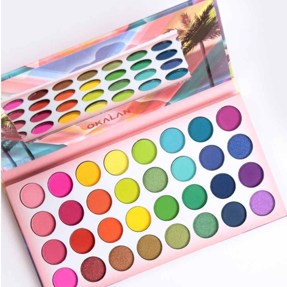 Eyeshadow Palette Vibrant Colors